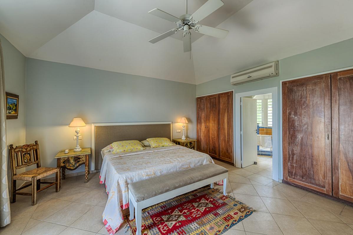 24.Location villa Oceane Terres Basses Saint Martin - Chambre